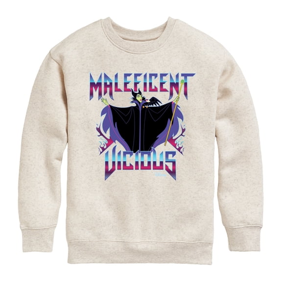 Disney Villains - Maleficent Vicious - Toddler & Youth Crewneck Fleece Sweatshirt