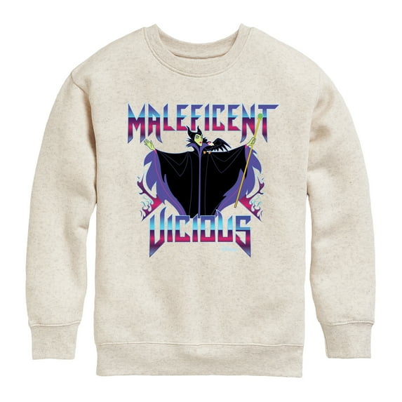 Disney Villains - Maleficent Vicious - Toddler & Youth Crewneck Fleece Sweatshirt