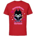 thumbnail image 1 of Disney Villains Maleficent You Repulse Me The Least - Short Sleeve Cotton T-Shirt for Adults - Customized-Red, 1 of 5