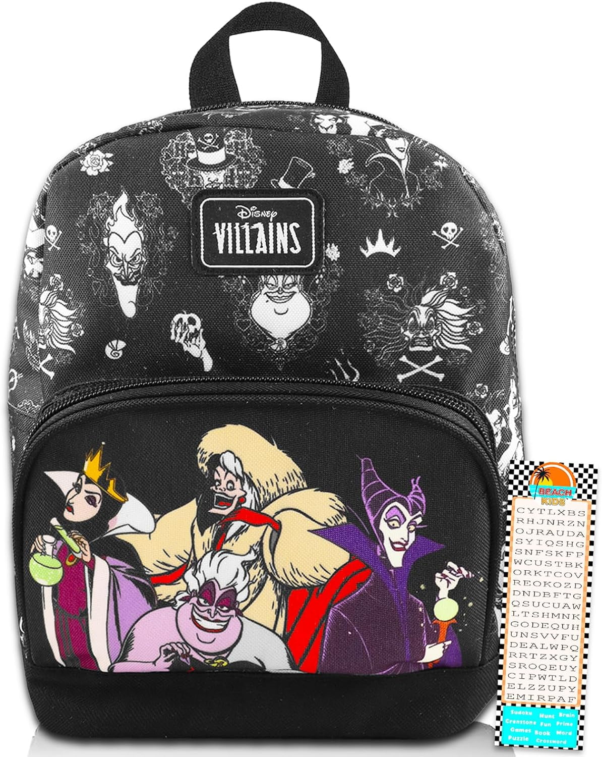 Disney Villains Mini Backpack for Women 10” Canvas Disney Villains