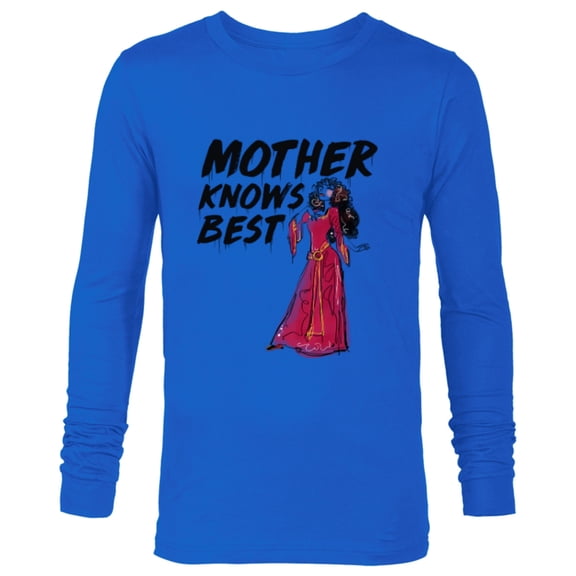 Disney Villains Mother Gothel Knows Best - Long Sleeve T-Shirt for Men - Customized-Navy
