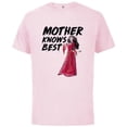 thumbnail image 1 of Disney Villains Mother Gothel Knows Best - Short Sleeve Cotton T-Shirt for Adults - Customized-Soft Pink, 1 of 5