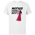 thumbnail image 1 of Disney Villains Mother Gothel Knows Best - Short Sleeve Cotton T-Shirt for Adults - Customized-White, 1 of 5