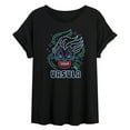 thumbnail image 1 of Disney Villains - Neon Ursula - Women's Oversized T-Shirt, 1 of 5