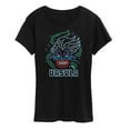 thumbnail image 1 of Disney Villains - Neon Ursula - Women's Short Sleeve Graphic T-Shirt, 1 of 5