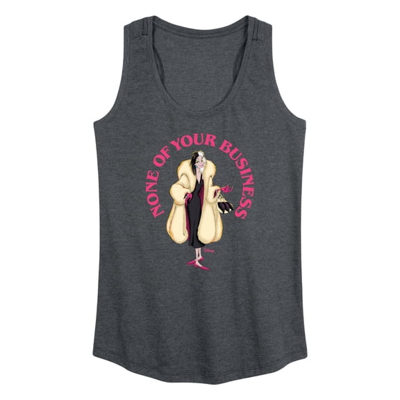 Disney Villains - None Of Ur Business - Women's Racerback Tank Top
