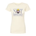 thumbnail image 1 of Disney Villains - Not Impressed - Juniors Fitted Graphic T-Shirt, 1 of 5