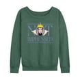 thumbnail image 1 of Disney Villains - Not Impressed - Women's Lightweight French Terry Long Sleeve Shirt, 1 of 5