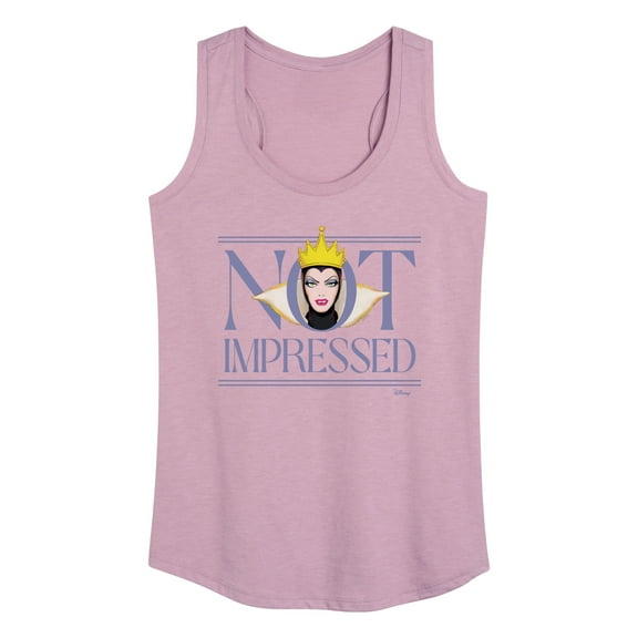 Disney Villains - Not Impressed - Women's Racerback Tank Top