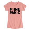 thumbnail image 1 of Disney Villains - Pain And Panic - Toddler & Youth Girls Short Sleeve Graphic T-Shirt, 1 of 5