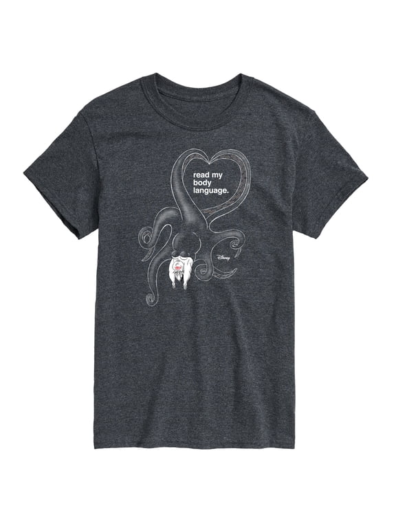 Villains - Read My Body Language Ursula Men's Short Sleeve Graphic T-Shirt