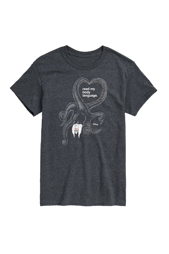 Villains - Read My Body Language Ursula - Men's Short Sleeve Graphic T-Shirt