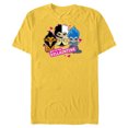 thumbnail image 1 of Disney Villains Scar Cruella and Hades You’re My Villaintine - Short Sleeve Blended T-Shirt for Adults - Customized-Yellow, 1 of 5