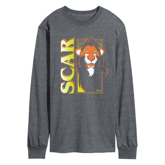 Disney Villains - Scar - Men's Long Sleeve Graphic T-Shirt