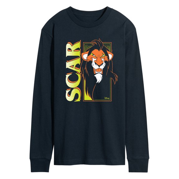 Disney Villains - Scar - Men's Long Sleeve Graphic T-Shirt