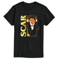 thumbnail image 1 of Disney Villains - Scar - Men's Short Sleeve Graphic T-Shirt, 1 of 4