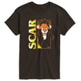 thumbnail image 1 of Disney Villains - Scar - Men's Short Sleeve Graphic T-Shirt, 1 of 3