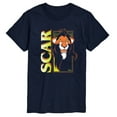 thumbnail image 1 of Disney Villains - Scar - Men's Short Sleeve Graphic T-Shirt, 1 of 4