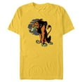 thumbnail image 1 of Disney Villains Scar Wicked Halftone - Short Sleeve Blended T-Shirt for Adults - Customized-Yellow, 1 of 5
