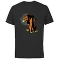 thumbnail image 1 of Disney Villains Scar Wicked Halftone - Short Sleeve Cotton T-Shirt for Adults - Customized-Black, 1 of 5