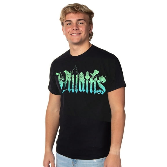 Disney Villains Shirt Mens Captain Hook Ursula Maleficent Scar Graphic Tee