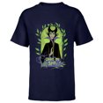 thumbnail image 1 of Disney Villains Sleeping Beauty Maleficent Under My Spell - Short Sleeve T-Shirt for Kids - Customized-Navy, 1 of 5
