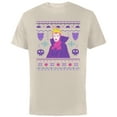 thumbnail image 1 of Disney Villains Snow White Evil Queen Christmas Sweater - Short Sleeve Cotton T-Shirt for Adults - Customized-Natural, 1 of 5