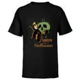 thumbnail image 1 of Disney Villains Snow White Evil Queen of Halloween - Short Sleeve T-Shirt for Kids - Customized-Black, 1 of 5