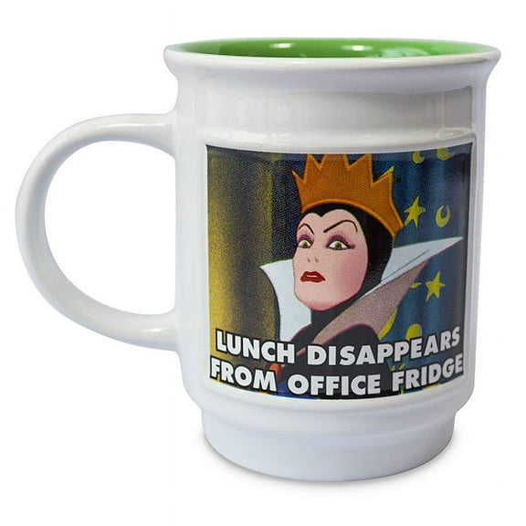 Disney Villains Snow White and the Seven Dwarfs Evil Queen Meme Coffee Mug New