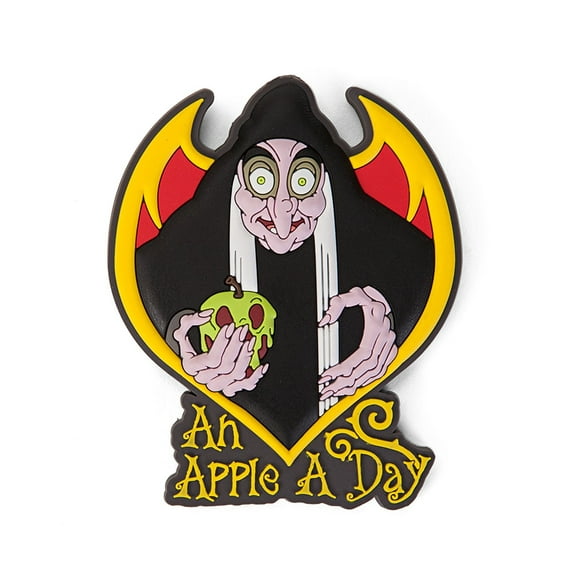 The Wicked Witch "An Apple a Day" Soft Touch PVC Magnet