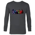 thumbnail image 1 of Disney Villains Squad Wickedly Chaotic Colors Anti-Love - Long Sleeve T-Shirt for Men - Customized-Charcoal Heather, 1 of 5