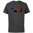 thumbnail image 1 of Disney Villains Squad Wickedly Chaotic Colors Anti-Love - Short Sleeve Cotton T-Shirt for Adults - Customized-Charcoal, 1 of 5