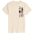 thumbnail image 1 of Disney - Villains Stack - Men's Short Sleeve Graphic T-Shirt, 1 of 4