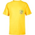 thumbnail image 1 of Disney Villains Start Your Day a Magical Way - Short Sleeve T-Shirt for Kids - Customized-Yellow, 1 of 5