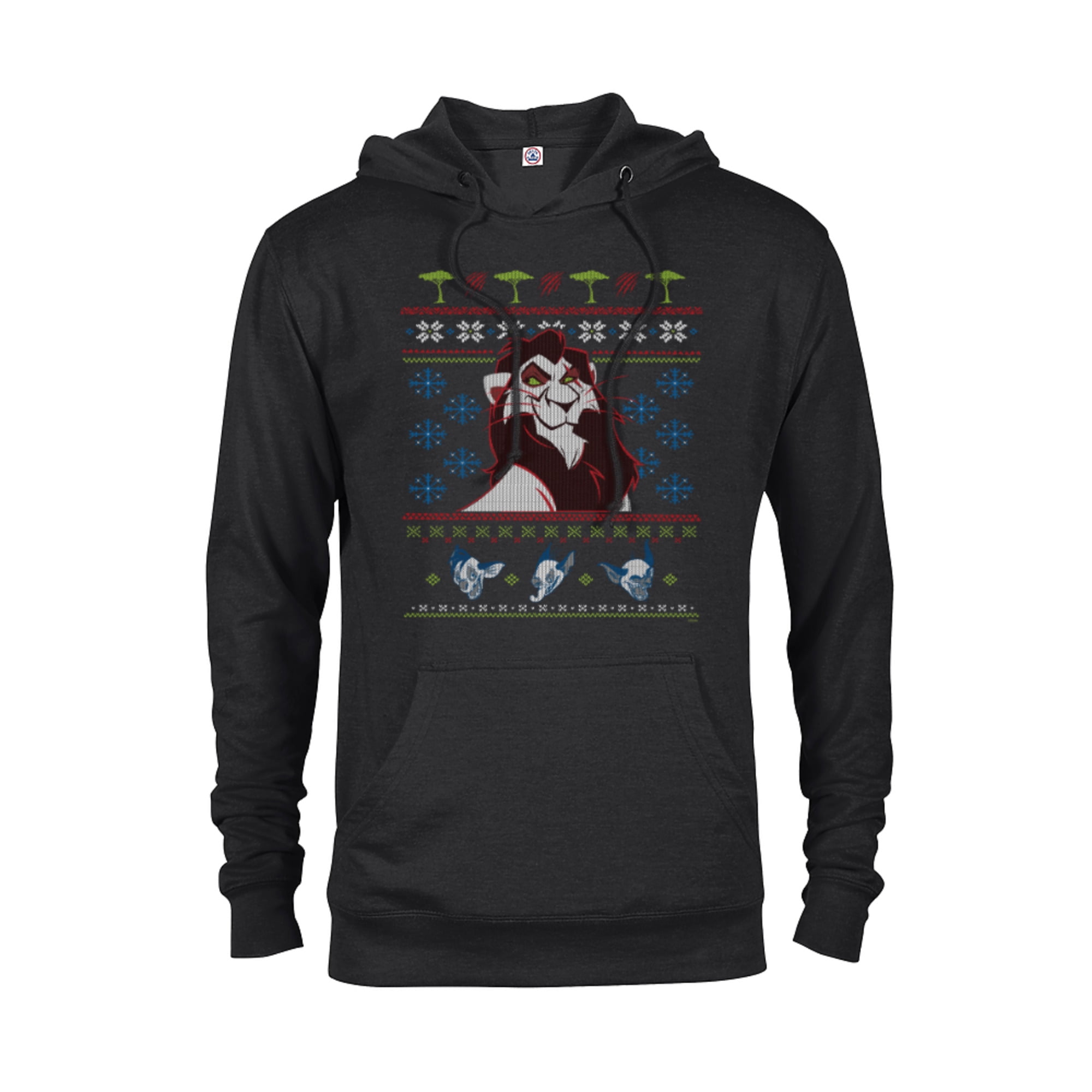 Ugly christmas sweater lion deals king