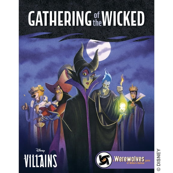 Disney Villains: The Werewolves of Miller's Hollow Card Game for Ages 10 and up from Asmodee