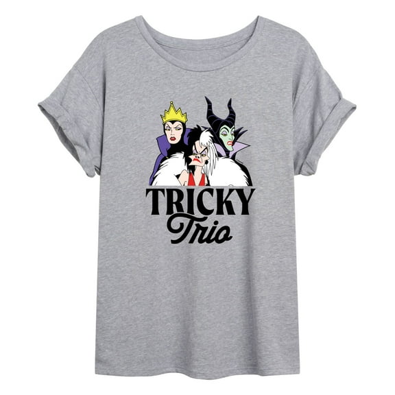 Disney Villains - Tricky Trio - Women's Oversized T-Shirt