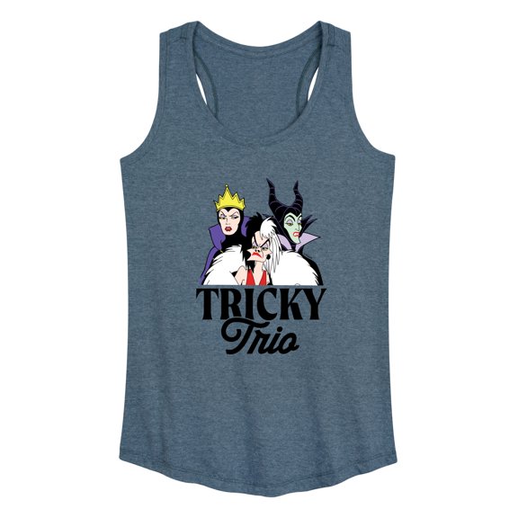 Disney Villains - Tricky Trio - Women's Racerback Tank Top