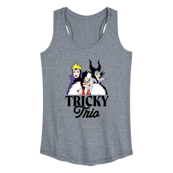 Disney Villains - Tricky Trio - Women's Racerback Tank Top