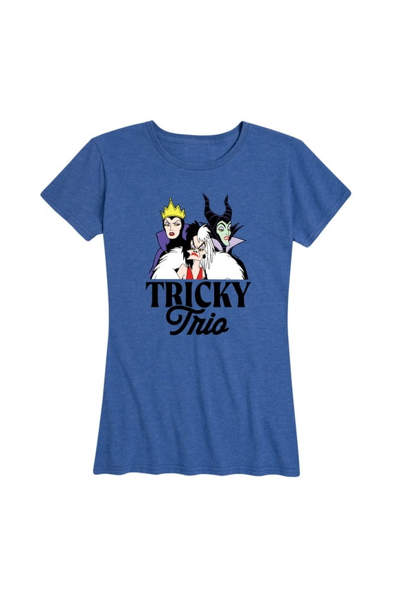 Villains - Tricky Trio - Women's Short Sleeve Graphic T-Shirt