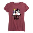 thumbnail image 1 of Disney Villains - Tricky Trio - Women's Short Sleeve Graphic T-Shirt, 1 of 5