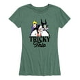 thumbnail image 1 of Disney Villains - Tricky Trio - Women's Short Sleeve Graphic T-Shirt, 1 of 5