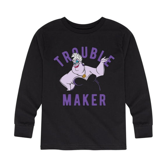 Disney Villains - Trouble Maker - Toddler And Youth Long Sleeve Graphic T-Shirt