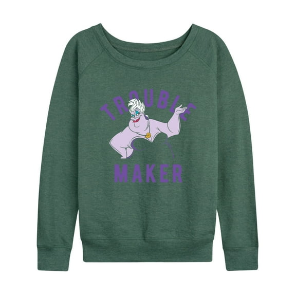 Disney Villains - Trouble Maker - Women's Lightweight French Terry Long Sleeve Shirt