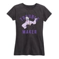 thumbnail image 1 of Disney Villains - Trouble Maker - Women's Short Sleeve Graphic T-Shirt, 1 of 5
