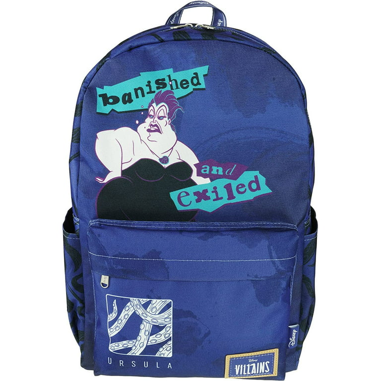 Disney Villains Ursula Backpack 17 with Laptop Compartment for
