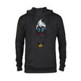 thumbnail image 1 of Disney Villains Ursula Big Face T-Shirt - Pullover Hoodie for Adults - Customized-Black, 1 of 5