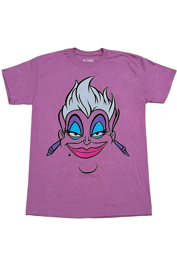 Villains Ursula Face T-Shirt