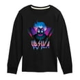 thumbnail image 1 of Disney Villains - Ursula Glam Rock - Toddler & Youth Long Sleeve Graphic T-Shirt, 1 of 5