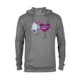 thumbnail image 1 of Disney Villains Ursula I Miss Your Voice Valentine’s Day - Pullover Hoodie for Adults - Customized-Graphite Heather, 1 of 5